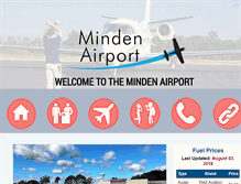 Tablet Screenshot of mindenairport.net